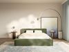 Selsey 'Tilves Slim'Polsterbett 180x200 mit Bettkasten und Lattenrost, Velours, olivgrün Bild 2