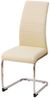 HTI-Living Freischwinger Schwingstuhl SallyC PU Beige (Set, 4 St), Freischwinger Esszimmerstuhl Kunstleder Bild 2