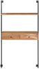 vidaXL Wandschreibtisch 90x40x170 cm Massivholz Akazie 247694 Bild 2