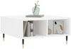 vidaXL Couchtisch Hochglanz-Weiß 60x60x30 cm Holzwerkstoff 827030 Bild 3