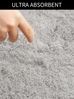 OTTO home Badematte Merida, Badvorleger, Badezimmer Teppich, Höhe 32 mm, rutschhemmend beschichtet, schnell trocknend, strapazierfähig, fußbodenheizungsgeeignet, Kunstfaser, 2-tlg. Stand-WC Set, Badteppich, Uni Farben, rechteckig, rund & als 2-tlg. Set... Bild 4