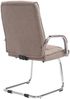 CLP 'Attila' 2er-Set Besucherstuhl mit Metallgestell und Armlehne, Taupe, Stoff Bild 5