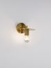 Nova Luce 9501238 ROYAL Wandleuchte mit Schirm Gold E27 Bild 2