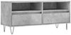vidaXL TV-Schrank Betongrau 100x34,5x44,5 cm Holzwerkstoff 831240 Bild 2