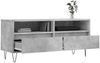 vidaXL TV-Schrank Betongrau 100x34,5x44,5 cm Holzwerkstoff 831240 Bild 4