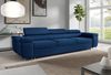 Schlafsofa CARMEN, moderne Couch mit verstellbaren Kopfstützen, ausziehbare Polstercouch, Sofa mit Schlaffunktion, Kronos 09, 90 x 98 x 262 cm Bild 2