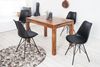 riess-ambiente Esszimmerstuhl SCANDINAVIA MEISTERSTÜCK schwarz / schwarz, Esszimmer · Kunstleder · Metall · Retro Design Bild 2