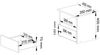 Home Collective Kommode 40 cm breit Holz Highboard Sideboard für Flur Schlafzimmer Wohnzimmer (Mehrzweckschrank Schrank schmal Kommode Schlafzimmer mit Schubladen), Kinderzimmer Organizer, 40 cm hoch mit 1 Schublade graphit Bild 2