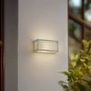 Lucande Außen-Wandleuchte Aurelien, Metall, Weiß IP54, 1 x 15 W LED Bild 3