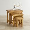 Beistelltische 3 Stk. Devi aus Mangoholz Bild 2