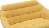 Vente-unique - CASERTA Sofa Stoff Gelb - B 73 cm x H 77 cm x L 127 cm Bild 4