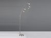 Trio Leuchten Bogenleuchte Marley 412400507, Metall Nickel matt, exkl. 5x GU10 Bild 3