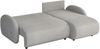 Ecksofa Drinoz L (Farbe: Sereno 687) Bild 4