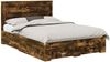 vidaXL Bettgestell mit Schubladen mit Kopfteil Holzwerkstoff 3410322 Bild 2