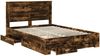 vidaXL Bettgestell mit Schubladen mit Kopfteil Holzwerkstoff 3410322 Bild 5