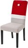 ABC 6-teiliges Stuhlhussen-Set, für Weihnachten, rot, Flanell / Vliesstoff, 8 x 30 x 14 cm Bild 5