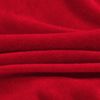 ABC 6-teiliges Stuhlhussen-Set, für Weihnachten, rot, Flanell / Vliesstoff, 8 x 30 x 14 cm Bild 4