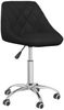 vidaXL Esszimmerstühle 2 Stk. Drehbar Schwarz Kunstleder [335200] Bild 3