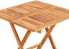vidaXL 3-tlg. Bistroset mit Beigen Kissen Massivholz Teak 3063228 Bild 4