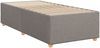 vidaXL Bettgestell ohne Matratze Taupe 80x200 cm Stoff 3284691 Bild 3