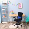 hjh OFFICE 670470 Kinderdrehstuhl Bürostuhl KIDDY PRO AL blau, ganz besonders ideal für Schulanfänger, kindgerechte Ausführung, ergonomischer Kinderschreibtischstuhl, Kinderbürostuhl höhenverstellbar Bild 2