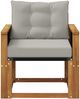 vidaXL Outdoor Mittelsofa Massivholz Akazie Natur 3438859 Bild 5