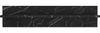 Wandgarderobe Hammarö 80x11x18cm Marmoroptik, schwarz [en. casa] Bild 5