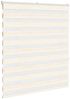 vidaXL Doppelrollo Marmorbeige 120x150cm Stoffbreite 115,9 cm Polyester 4014655 Bild 3
