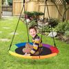 Nestschaukel Gartenschaukel Outdoor Kinderschaukel bis 150 kg Farbig/Grün-Bunt Bild 2
