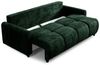 Sofa 3-Sitzer mit Schlaffunktion GIANA Stoff Soft Grün Bild 4
