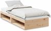 vidaXL Tagesbett mit Matratze 90x190 cm Massivholz Kiefer 3324601 Bild 1