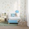 vidaXL Kinderbettgestell mit Kopfteil Blau 70 x 140 cm PU 42011015 Bild 3