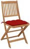 vidaXL Klappbare Gartenstühle 8 Stk. mit Kissen Massivholz Akazie 3075042 Bild 3