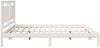 vidaXL Massivholzbett Extra Lang ohne Matratze Weiß 200x220 cm 3309208 Bild 5