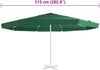 vidaXL Ersatzbezug für Sonnenschirm Grün 515 cm 312539 Bild 5