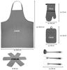 STONELINE Topf-Set STONELINE® 17-teiliges Koch-Set, mit Glasdeckeln, Keramik, Aluminium (Set, 17-tlg), mit echten Steinpartikeln, induktionsgeeignet Bild 3