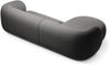 Micadoni Ecksofa Kate 3-Sitzer Links Samt Dunkelgrau Bild 3