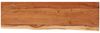vidaXL Wandregal 70x20x3,8 cm Rechteckig Massivholz Akazie Baumkante 370273 Bild 2