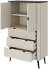 Regal Rotevio 2S3D RE06 (Farbe: Cashmere / Cashmere + Steingrau) Bild 2