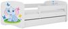 Raumhirsch Furniture Kinderbett 70x140, 80x160, 80x180 cm - Komplettset mit Matratze & Schublade (Bett für Mädchen, Einzelbett Kinder 2–12, mit Rausfallschutz & Lattenrost), verschiedene Farben & Designs Bild 2