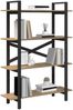 vidaXL Bücherregal Artisan-Eiche 100 x 33,5 x 140 cm Holzwerkstoff 883945 Bild 3