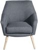 Sessel Kachka Bezug Flachgewebe Buche natur / denim 21037 Bild 2