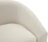Vente-unique - OSSANA Sofa Stoff Weiß - B 74 cm x H 74 cm x L 137 cm Bild 4