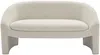 Vente-unique - OSSANA Sofa Stoff Weiß - B 74 cm x H 74 cm x L 137 cm Bild 2
