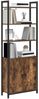 vidaXL Bücherregal Geräucherte Eiche 60 x 24 x 161 cm Holzwerkstoff 883858 Bild 3