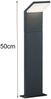 Trio Leuchten LED Außenleuchte Pearl 521160142, Druckguss Aluminium anthrazit, 1x9 Watt, 12.5 x 14 x 50 cm Bild 4