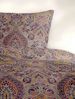 Bierbaum Biber Bettwäsche 135x200 Ornamente Barock lachs aubergine 3846-51 Bild 2