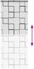 vidaXL Duschrollo mit Kassette 110x240 cm Stoffbreite 106 cm 4015046 Bild 5