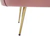 Vente-unique - DANDELION Sessel SamtStoff Puderrosa - B 75 cm x H 76,5 cm x L 78 cm Bild 5