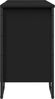 vidaXL Waschbeckenunterschrank Schwarz 91x35x60 cm Holzwerkstoff 848664 Bild 5